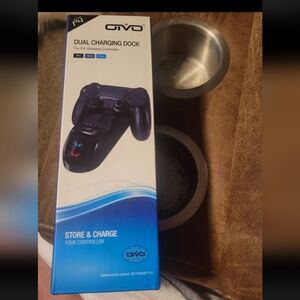 New In Box OTVO Dual Charging Dock For P4 Wireless Controller Slim Pro